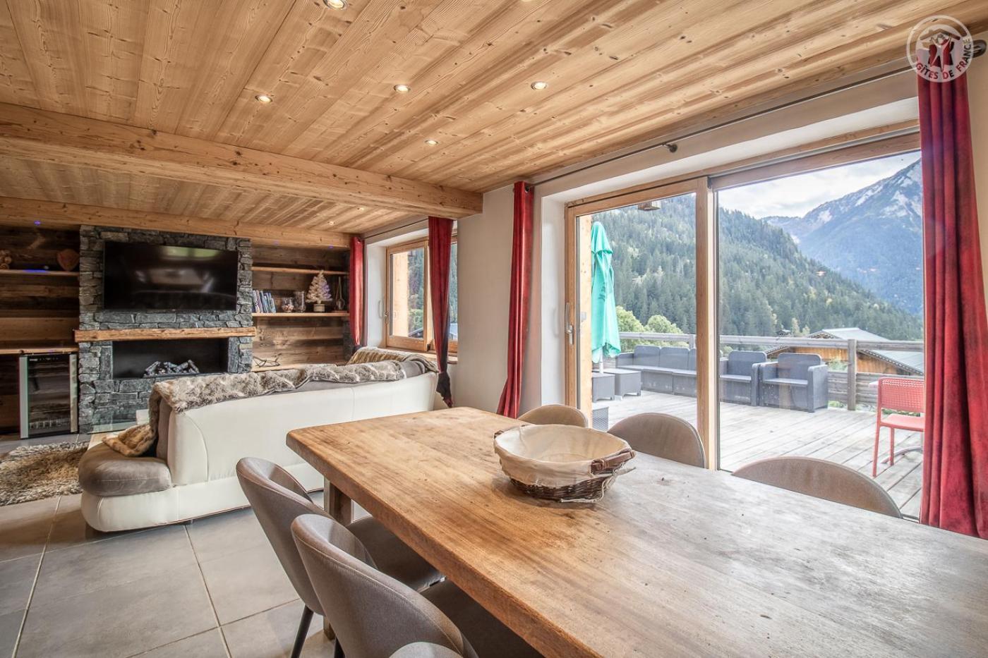 Chalet Alpin Luxe, Jacuzzi, Vue 拉普拉涅 外观 照片